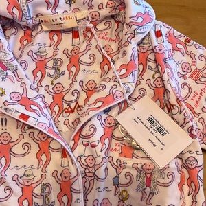 VERY RARE- Hamptons Roller Rabbit Polo Pajamas